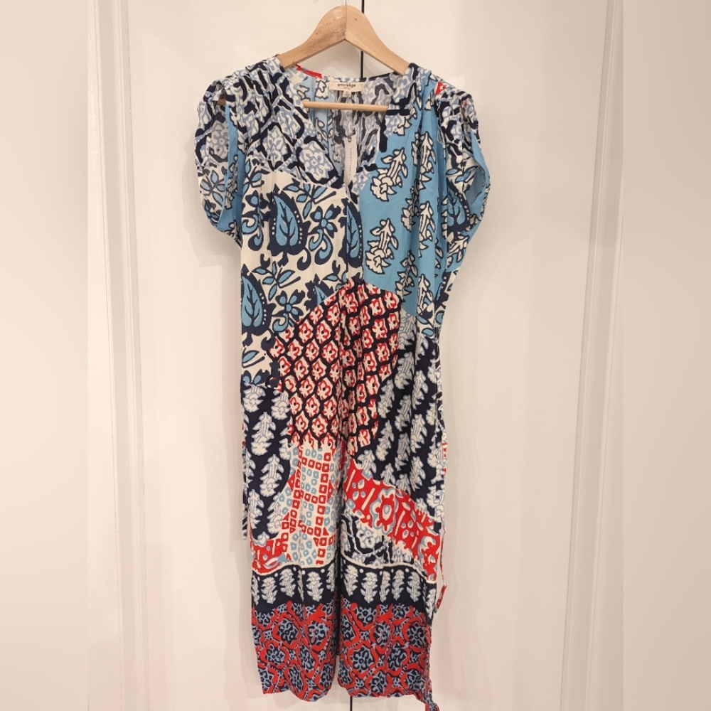 Anthropologie Bold Floral Dress